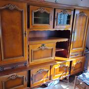 Meubles meuble buffet en véritable bois merisier