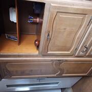 Meubles armoire secretaire en chene