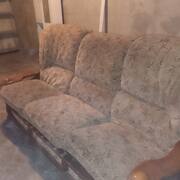 Meubles canapé lit 3 places et son fauteuil