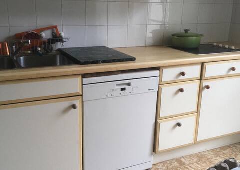 Meubles meubles de cuisine blanc et bois