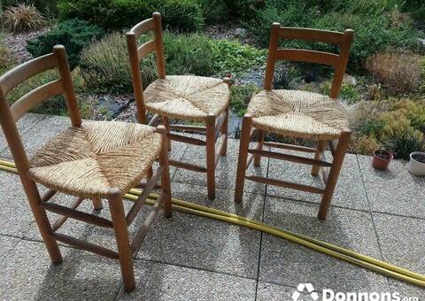 Meubles 3 chaises