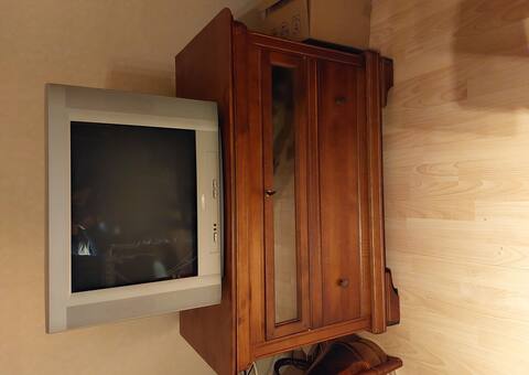 Meubles meuble tv en bois merisier