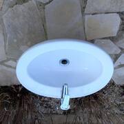 Meubles lavabo , marbre sous lavabo, mitigeur