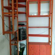 Meubles meuble d'angle en kit ikea - etageres et placards - orange