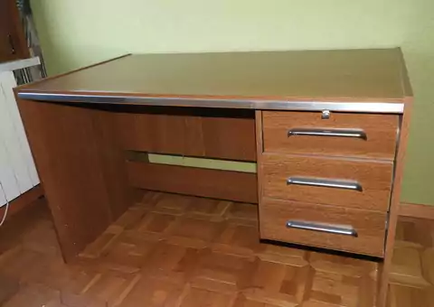 Meubles bureau bois avec 3 tiroirs sur Asnières-sur-Seine
