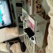 Meubles table de TV en verre trempé très bon état.