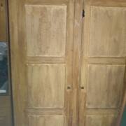Meubles armoire penderie bois robuste : 180 h 120 l 35 p