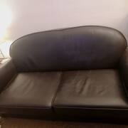 Meubles canapé cuir convertible