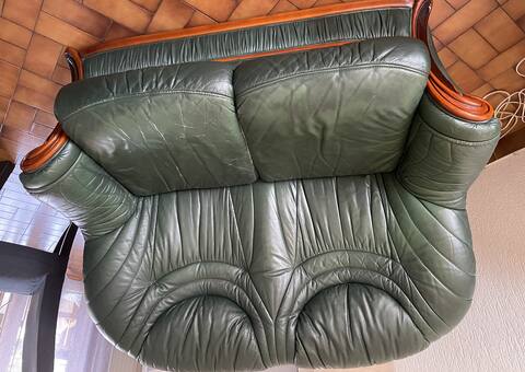 Mobilier canapé cuir