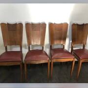 Mobilier lot de 5 chaises anciennes