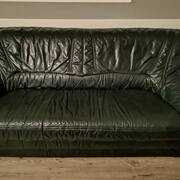 Mobilier canapé 2 place vert