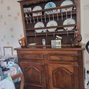 Mobilier vaisselier en chêne massif
