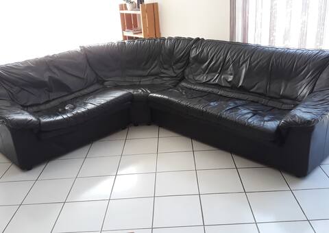 Mobilier canapé cuir