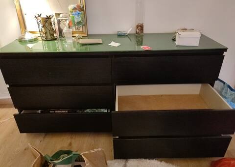 Mobilier meuble MALM ikea