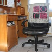 Mobilier fauteuil de bureau noir;