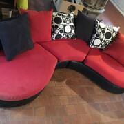 Mobilier canapé arrondi