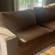 Mobilier canape velours excellent etat