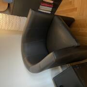 Mobilier fauteuil alinéa simili cuir