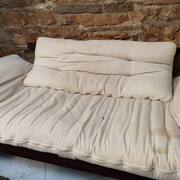 Mobilier canapé futon en bois