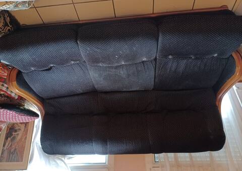 Mobilier canapé convertible+2 fauteuils