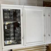 Mobilier vitrine blanche