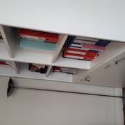 Mobilier 4 bibliothèques ikea avec portes en bas