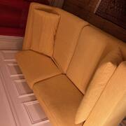 Mobilier canapé 2 places Maison du monde Timéo jaune
