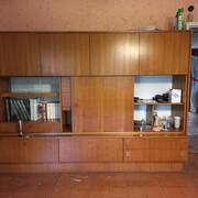 Mobilier buffet de salle à manger en teck, style scandinave, année 1970