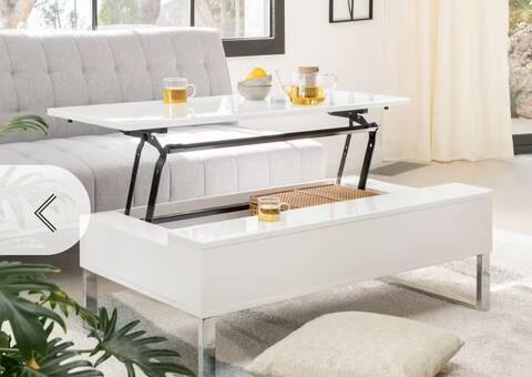 Mobilier table basse relevable