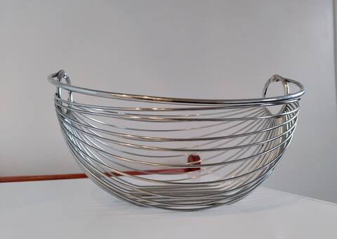 Mobilier panière à fruit en métal