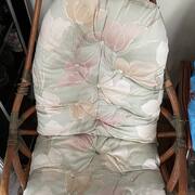 Mobilier fauteuil en rotîn