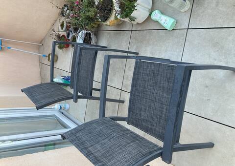 Mobilier chaises de jardin