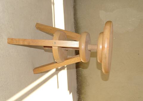 Mobilier tabouret bois