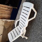 Mobilier chaise longue de jardin