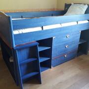 Mobilier lit - meuble de rangement pour adolescent