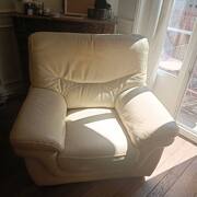 Mobilier fauteuil en cuir