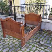 Mobilier 2 bois de lit en chêne, largeur 110