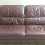 Mobilier canapé en cuir