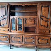 Mobilier living façade chêne