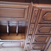 Mobilier buffet de salle a manger en chene massif