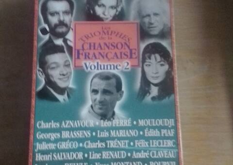 Musique, CD, Vinyle les triomphes de la chanson francaise volume 2