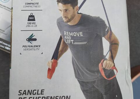Sport sangles de suspension neuves