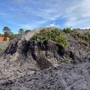 Terre et gravats terre de remblai