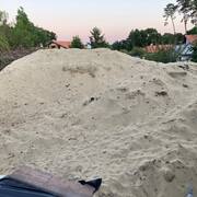 Terre et gravats Sable