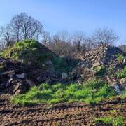 Terre et gravats remblais