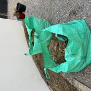 Terre et gravats gravats pour remblais