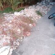 Terre et gravats de gavats